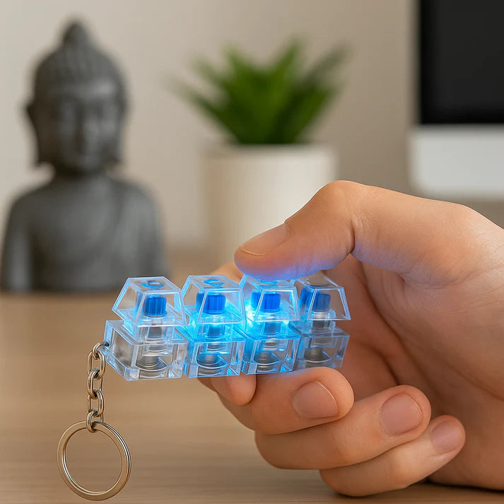 Mechanical Click-Fidget Keychain